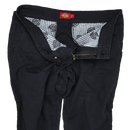 Dickies Women's Black Trousers - Size 9, Medium - Army & Outdoors - Jeans