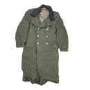 East German Army Olive Wool Overcoat - G48, Medium