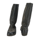East German Officer Leather Jackboots - 6.5 UK - East German Army Surplus - Boots