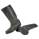 East German Officer Leather Jackboots - 6.5 UK - East German Army Surplus - Boots
