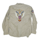 Express Khaki Long Sleeve Shirt - Large - Army & Outdoors - Field Jackets