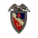 French 14th Parachute Supply Regiment Badge - French Army Surplus - Flags, Badges & Insignia