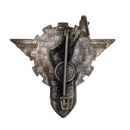 French 420th Paratrooper Command and Support Battalion Badge