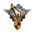 French 425th Paratrooper Command and Support Battalion Badge - French Army Surplus - Flags, Badges & Insignia