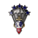 French 8th Marine Infantry Parachute Regiment, High-Altitude Operational Jump Badge