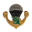 French Airborne Commando (GCMA) Badge from the Indochina/Algeria Era - French Army Surplus - Flags, Badges & Insignia