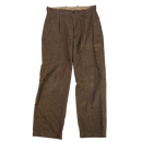 French Army M52 Wool Trousers - 81cm, Medium - French Army Surplus - Dress Trousers