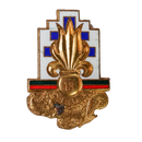 French Foreign Legion 13th Demi-Brigade Badge