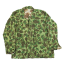 Genuine WW2 USMC P-44 Reversible Frogskin Camo Jacket - 42