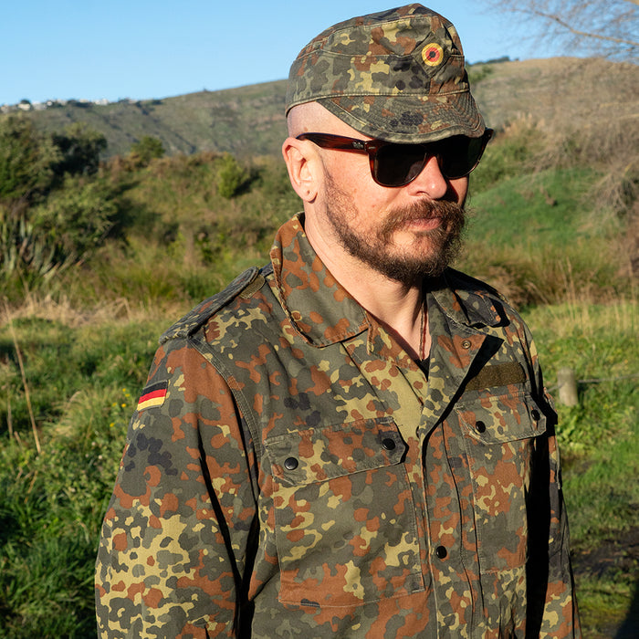 German Flecktarn Field Cap - German Army Surplus - Caps
