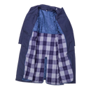 German Air Force Women's Blue Overcoat - Small