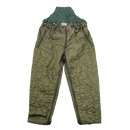 German Army Wet Weather Trouser Liner - Large - German Army Surplus - Winter Trousers