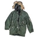 Golden Fleece N-3B Olive Cold Weather Parka - Large - Army & Outdoors - Parkas