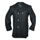 Italian Navy Wool Pea Coat - Italian Army Surplus - Great Coats