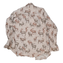 John Rich and Bros Elk Flannel Shirt - Large - Army & Outdoors - Basic Shirts