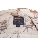 John Rich and Bros Elk Flannel Shirt - Large - Army & Outdoors - Basic Shirts