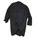 London Fog Black All Weather Coat - 46R, XLarge - Army & Outdoors - Great Coats