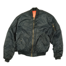 MA-1 Black Flight Jacket - Medium, Item 2 - Army & Outdoors - Flight Jackets