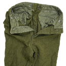 Military Olive Wool Trousers - XSmall - Army & Outdoors - Dress Trousers