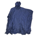 Military Style Blue Poncho - Army & Outdoors - Rain Jackets