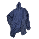 Military Style Blue Poncho - Army & Outdoors - Rain Jackets