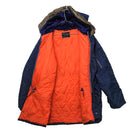 Navy Blue Military Style Parka - Large - Army & Outdoors - Parkas
