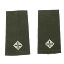 New Zealand Army Second Lieutenant Dacron Rank Slides - New Zealand Army Surplus - Flags, Badges & Insignia