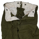 Norwegian Army Olive Wool Trousers - Large - Norwegian Army Surplus - Dress Trousers