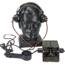 NZ Army Unit Operator No. 1 Mk 2 Morse Key, Headset and Microphone, Item 2 - New Zealand Army Surplus - Collectables & Rarities