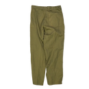 NZ Made 1970s Olive Trousers - Small - New Zealand Army Surplus - Dress Trousers