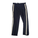 NZ Striped Wool Service Dress Trousers - Medium - New Zealand Army Surplus - Dress Trousers