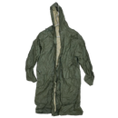 Olive Drab Rubberized Rain Coat - Medium - Army & Outdoors - Rain Jackets