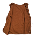 Production Made Brown Fleece Vest - Small, Item 1 - Film Production Used - Vests