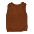 Production Made Brown Fleece Vest - X Large