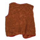 Production Made Brown Fleece Vest- X Large - Film Production Used - Vests