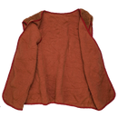 Production Made Brown Fleece Vest- X Large - Film Production Used - Vests