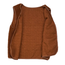 Production Made Brown Fleece Vest - X Large