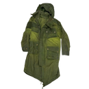 Production Made Olive Canvas Parka with Hood - Large - Film Production Used - Parkas