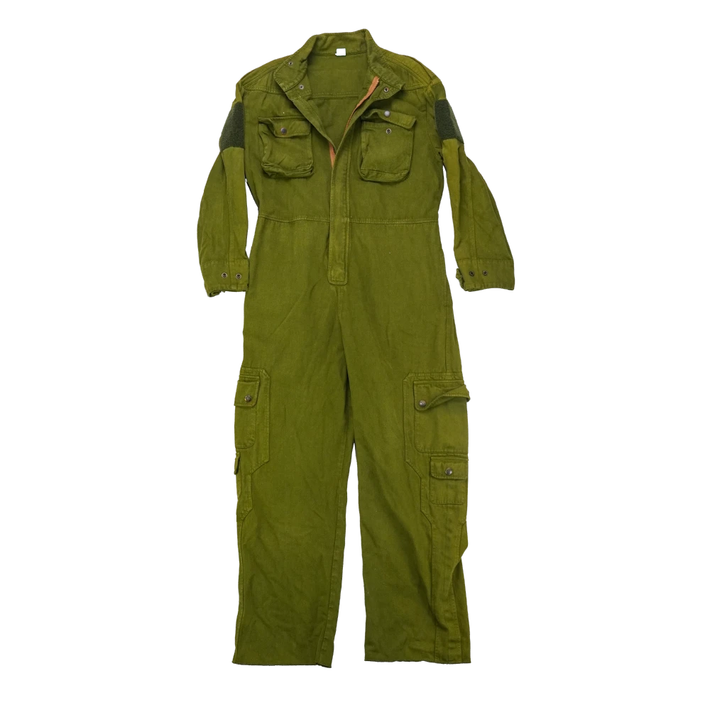 Production Made Olive Coveralls - Large, Item 1