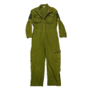 Production Made Olive Coveralls - Large, Item 1 - Film Production Used - Overalls