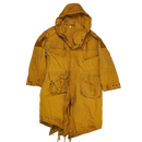 Production Made Yellow Canvas Parka with Hood - Large - Film Production Used - Parkas