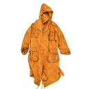 Production Made Yellow Canvas Parka with Hood - Large, Item 2 - Film Production Used - Parkas