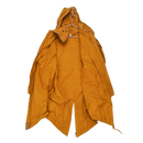 Production Made Yellow Canvas Parka with Hood - Medium