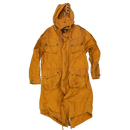 Production Made Yellow Canvas Parka with Hood - Medium