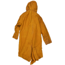 Production Made Yellow Canvas Parka with Hood - X Large