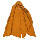 Production Made Yellow Canvas Parka with Hood - X Large
