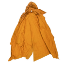 Production Made Yellow Canvas Parka with Hood - XLarge, Item 1 - Film Production Used - Parkas