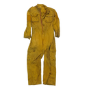 Production Made Yellow Coveralls - Large - Film Production Used - Overalls