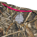 Realtree Women's Camo V-Neck T-Shirt - Large