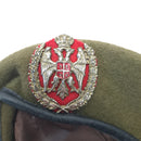 Republika Srpska Officer Beret - 55cm, Small - Serbian Army Surplus - Berets